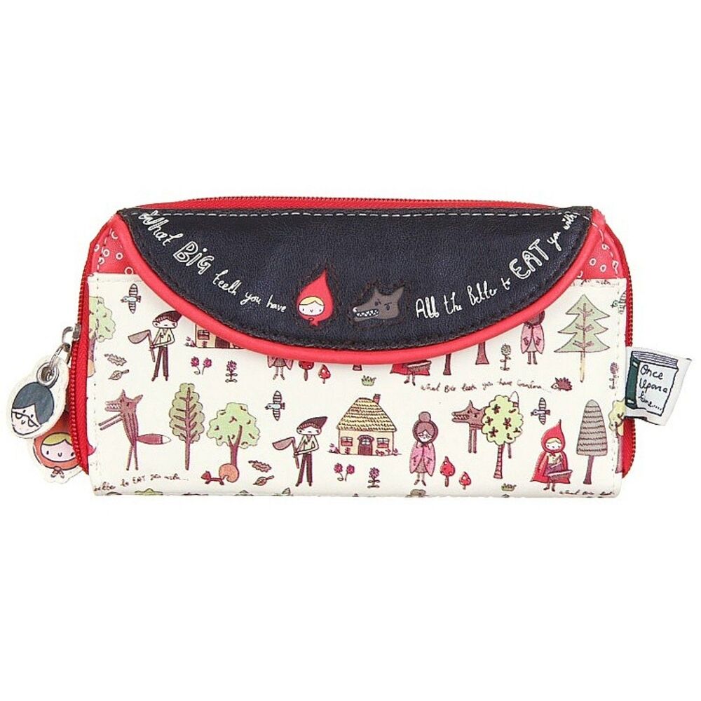NWT Disaster Designs Once Upon A Time Little Red Riding Hood Wallet Boho
